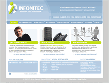 Tablet Screenshot of infonitec.com